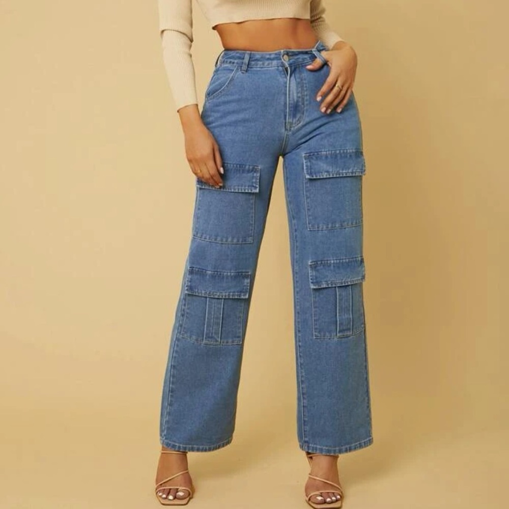 Flap Pocket Jeans